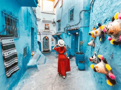 posando-chefchaouen