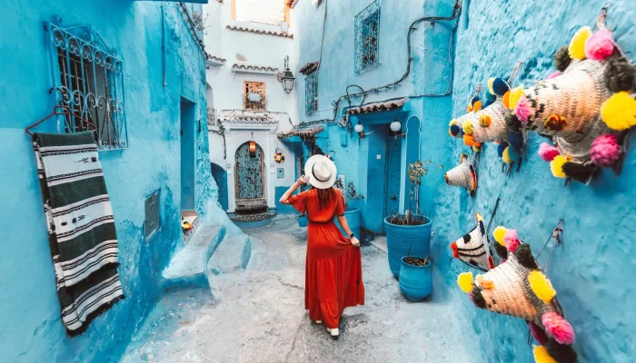 posando-chefchaouen