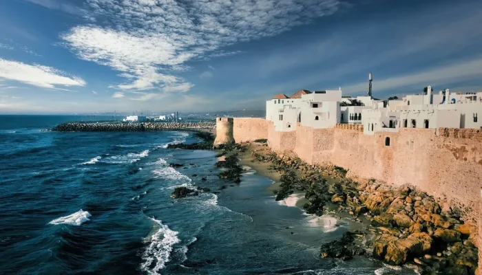Take a stroll along the ancient coastal ramparts in Asilah